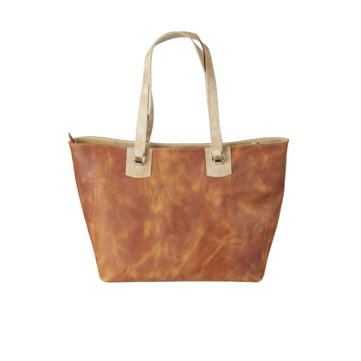  Skuldertaske i ægte læder - Pelle Principessa