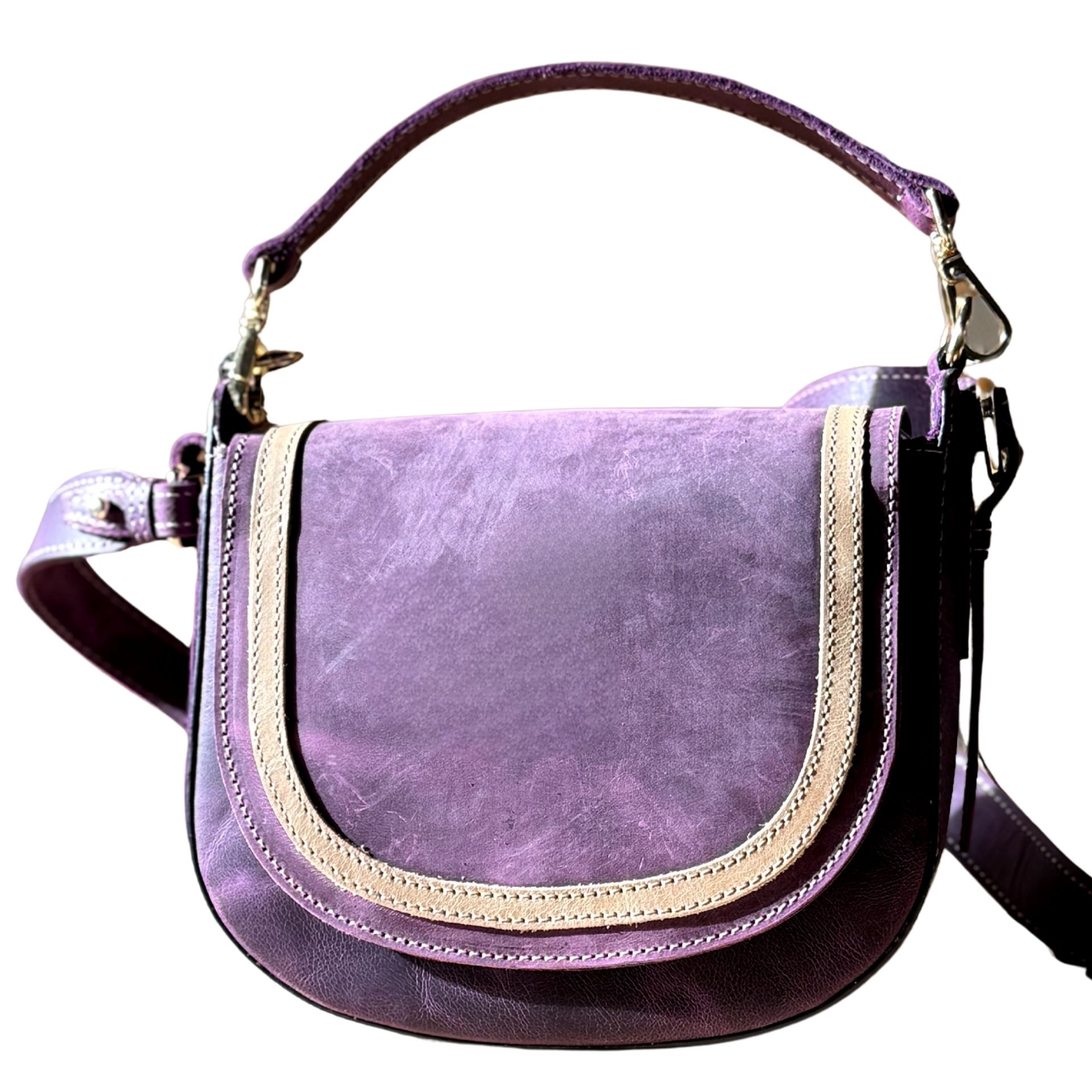 Cuoio Corona – Handbag in genuine leather