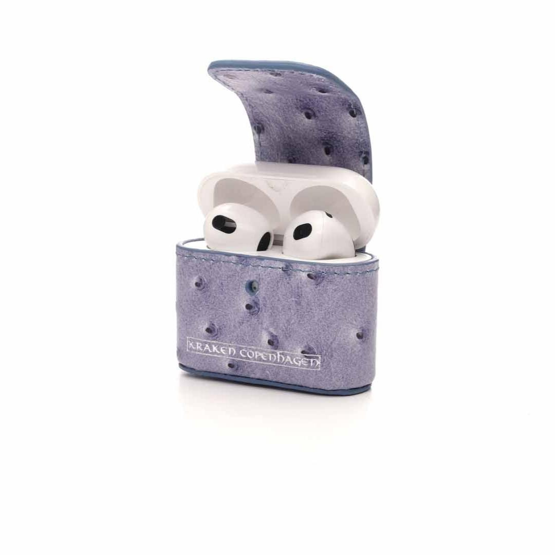 Sigurd-AirPods Cover Med Karabinhage- Lilla