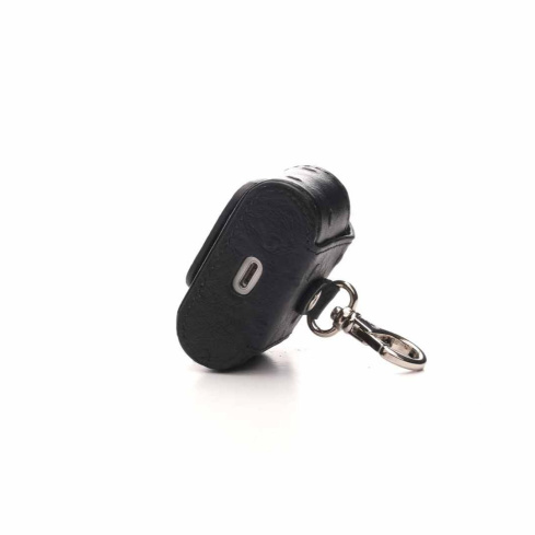 Sigurd-AirPods Fodral Med Karbinhake- Svart