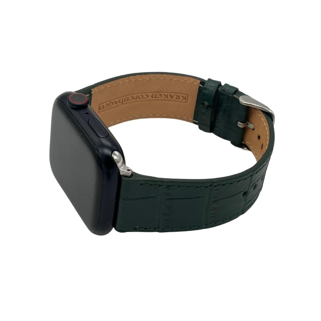 Ubbe-Apple Watch Læder Urrem - Grøn