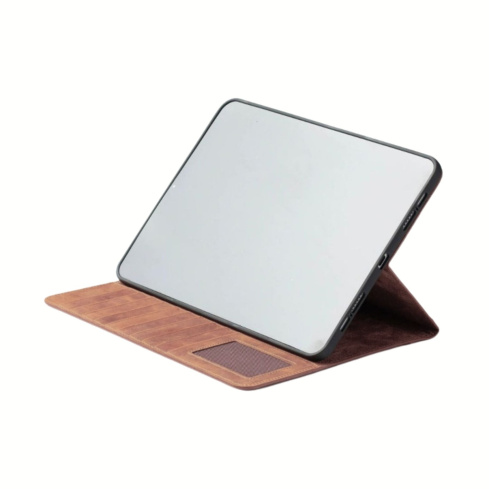 Genuine Leather IPad Cover - Dark brown