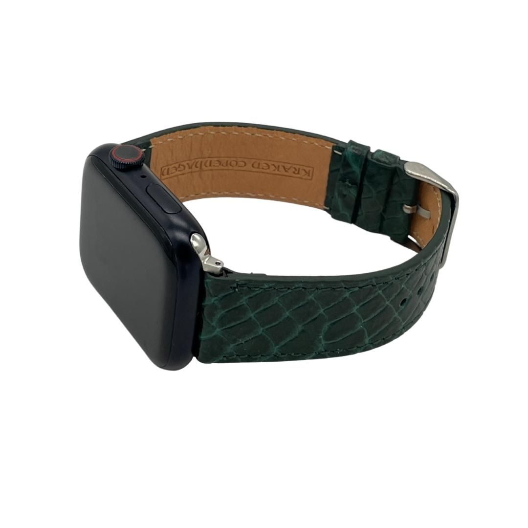 Ivar-Apple Watch Läderrem-Grön 