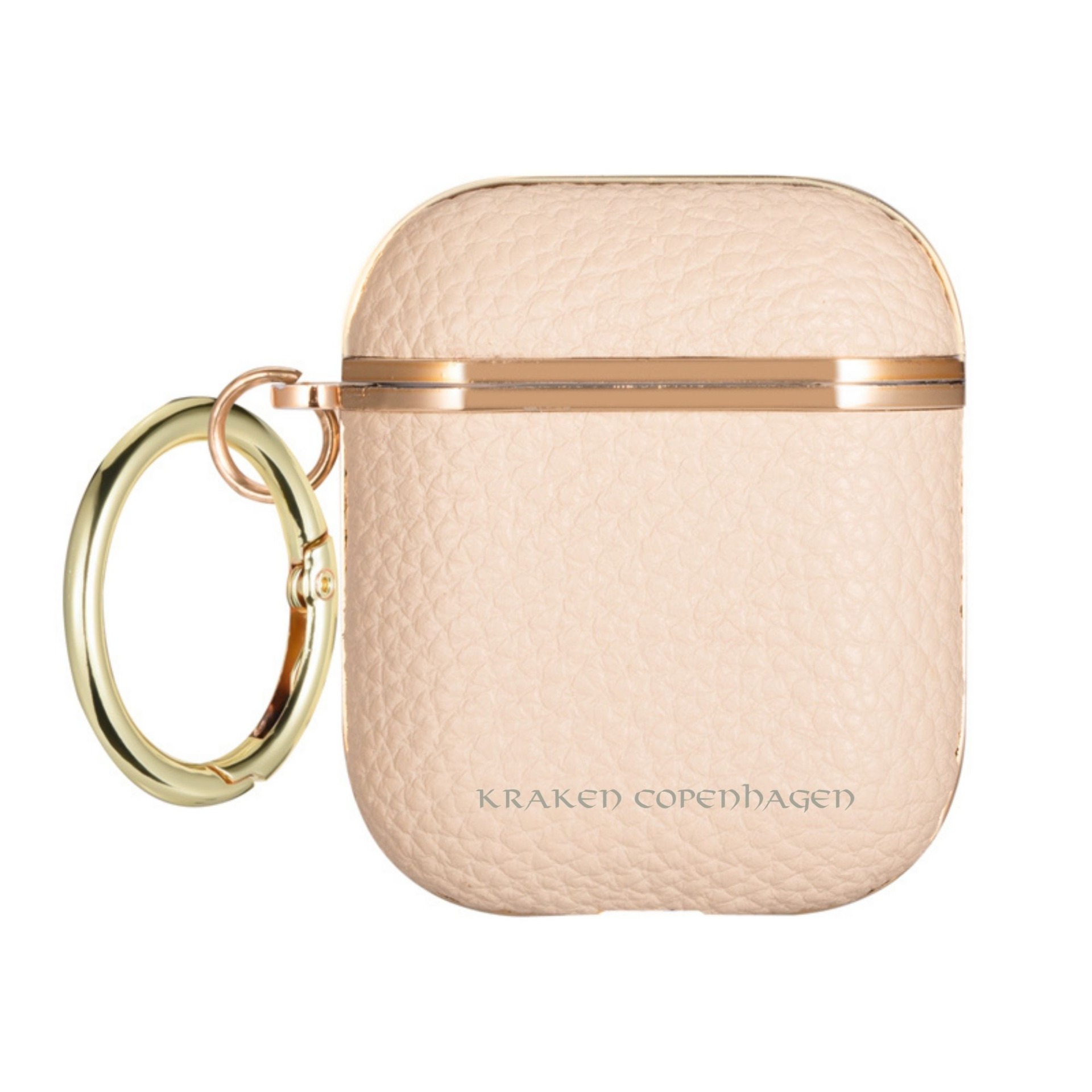 Læder AirPods Cover – Creme 